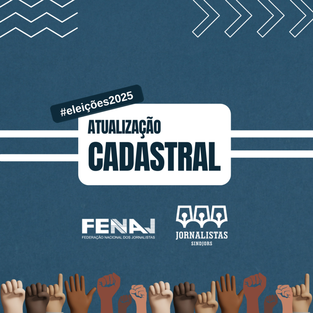 Eleições sindicais 2025: atualize seu cadastro para participar das eleições do SindJoRS e da Fenaj
