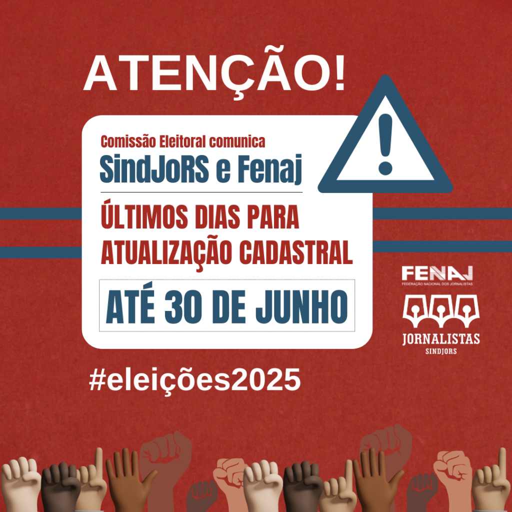 Atenção – últimos dias: prazo para atualização cadastral e financeira encerra segunda, 30