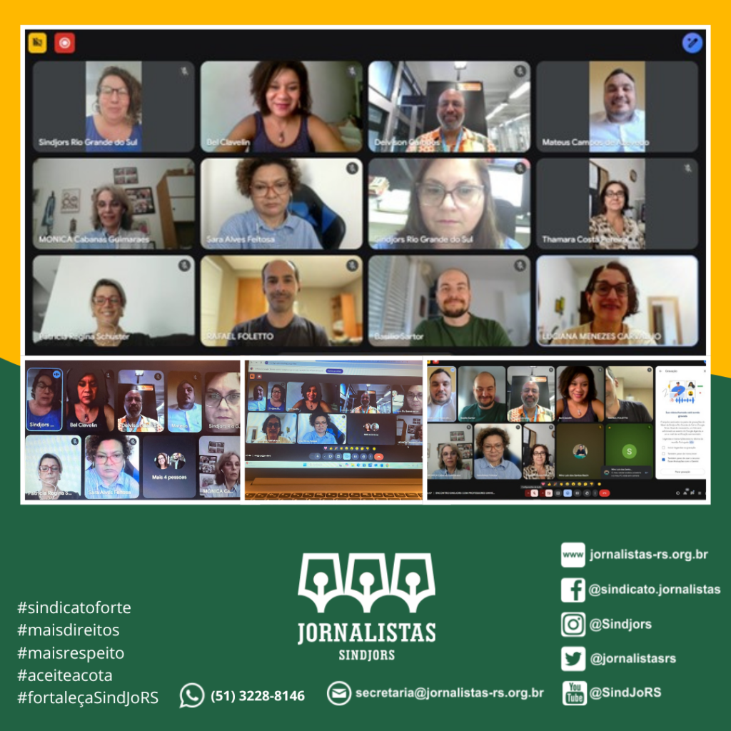 SindJoRS lança o projeto Diálogos Universitários para fortalecer vínculos com as faculdades de Jornalismo