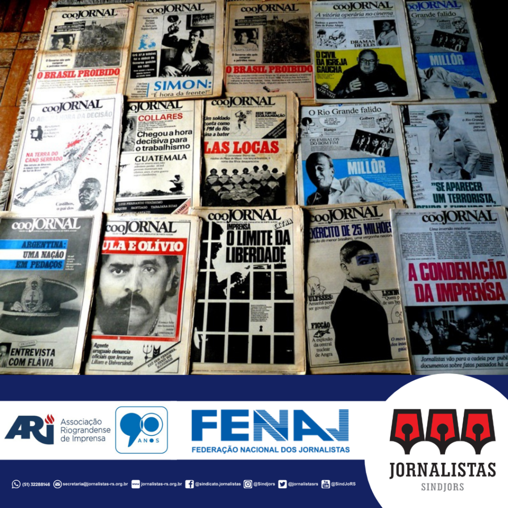 Coojornal, um dos mais importantes alternativos do país, terá evento no RS para marcar seus 50 anos