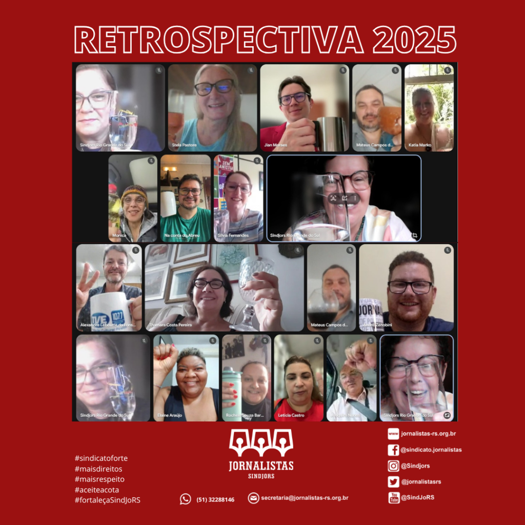 SindJoRS encerra 2025 com inúmeras conquistas