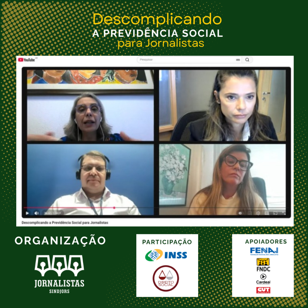 SindJoRS lança cartilha para descomplicar o entendimento de jornalistas sobre a previdência