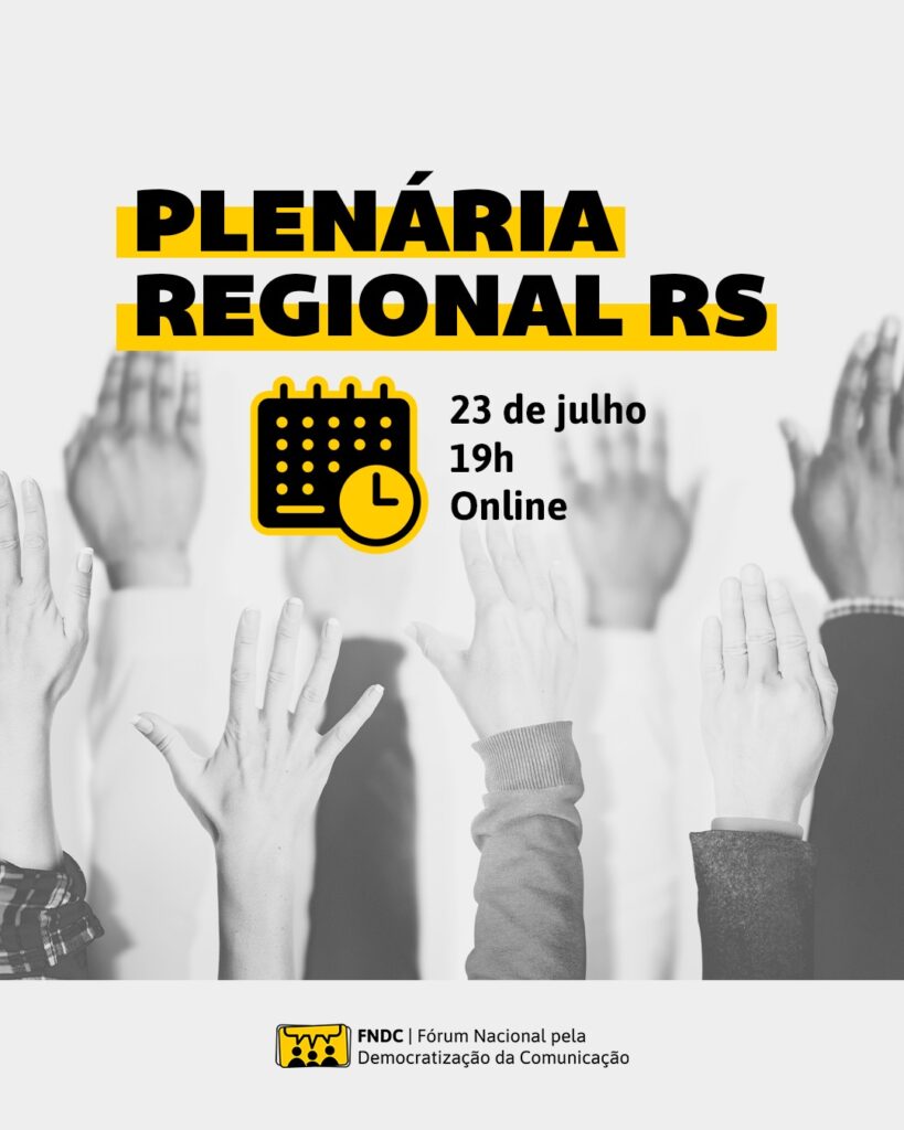Comitê Regional do FNDC realiza plenária