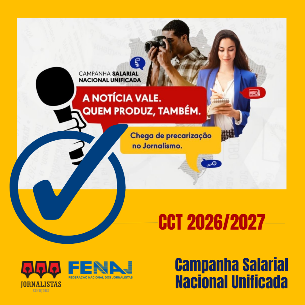 SindJoRS e patronal assinam a Convenção Coletiva do Trabalho 2026/2027