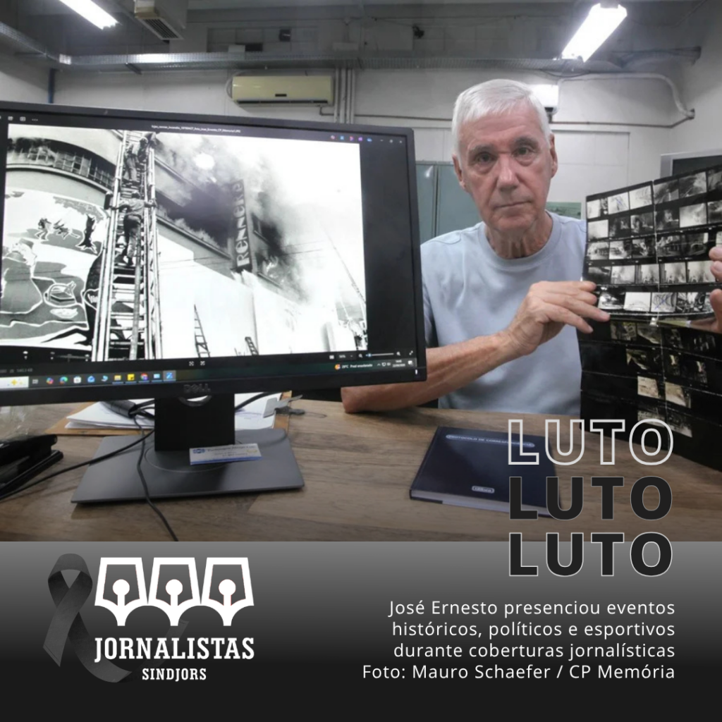Morre José Ernesto, editor de fotografia do Correio do Povo por 22 anos